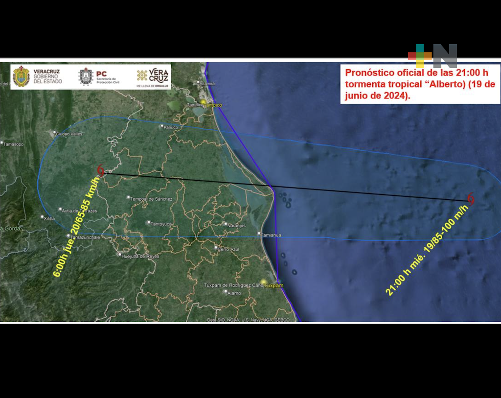 Protección Civil lista para atender afectaciones causadas por «Alberto»